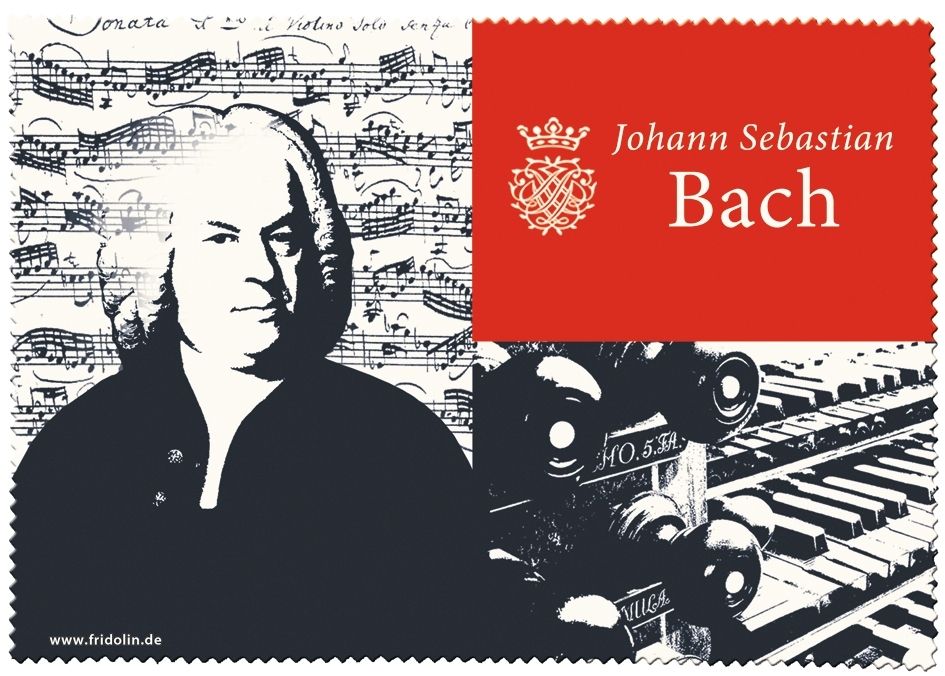Brillenputztuch J. S. Bach