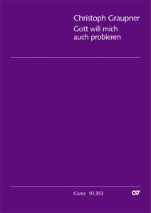 Gott will mich auch probieren, GWV 1121/14