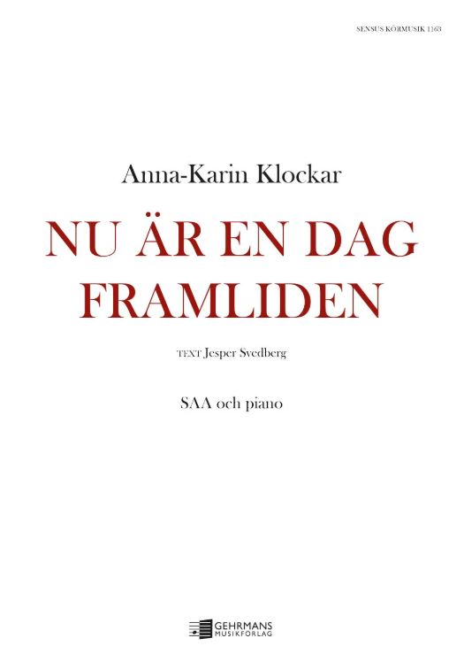 Nu är en dag framliden