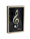 Magnet Violinschlüssel gold - Framed
