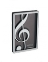 Magnet Violinschüssel silber - Framed