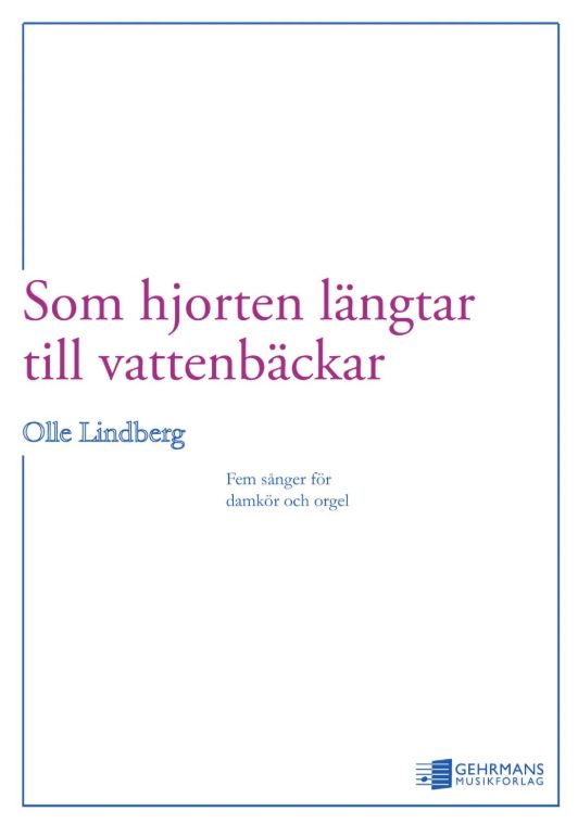 Som hjorten längtar till vattenbäckar