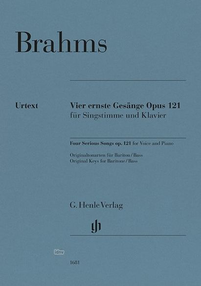 Vier ernste Gesänge op. 121