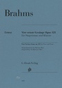 Vier ernste Gesänge op. 121