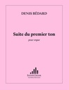 Suite du premier ton