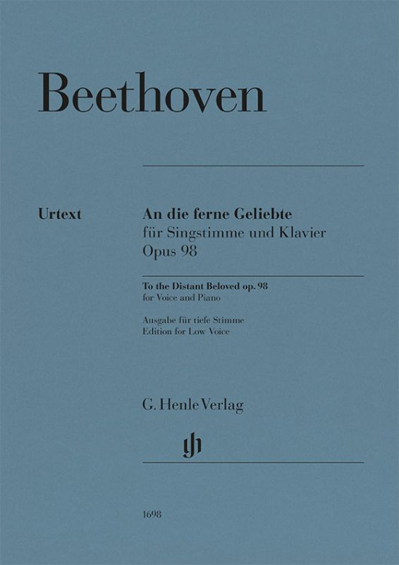 An die ferne Geliebte op. 98 - tiefe Stimme