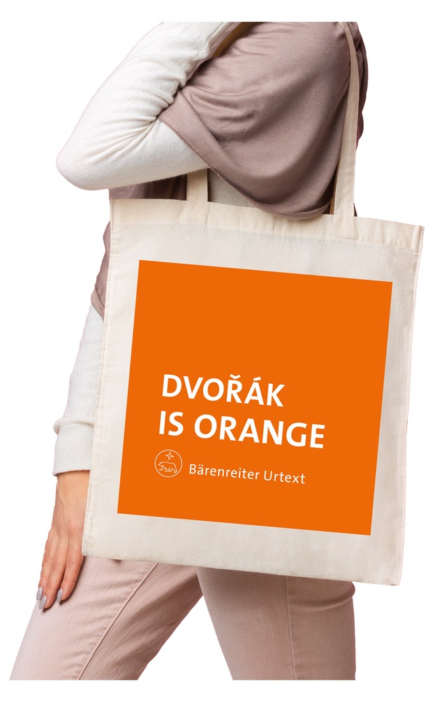 Tragtasche "Dvorak is orange"