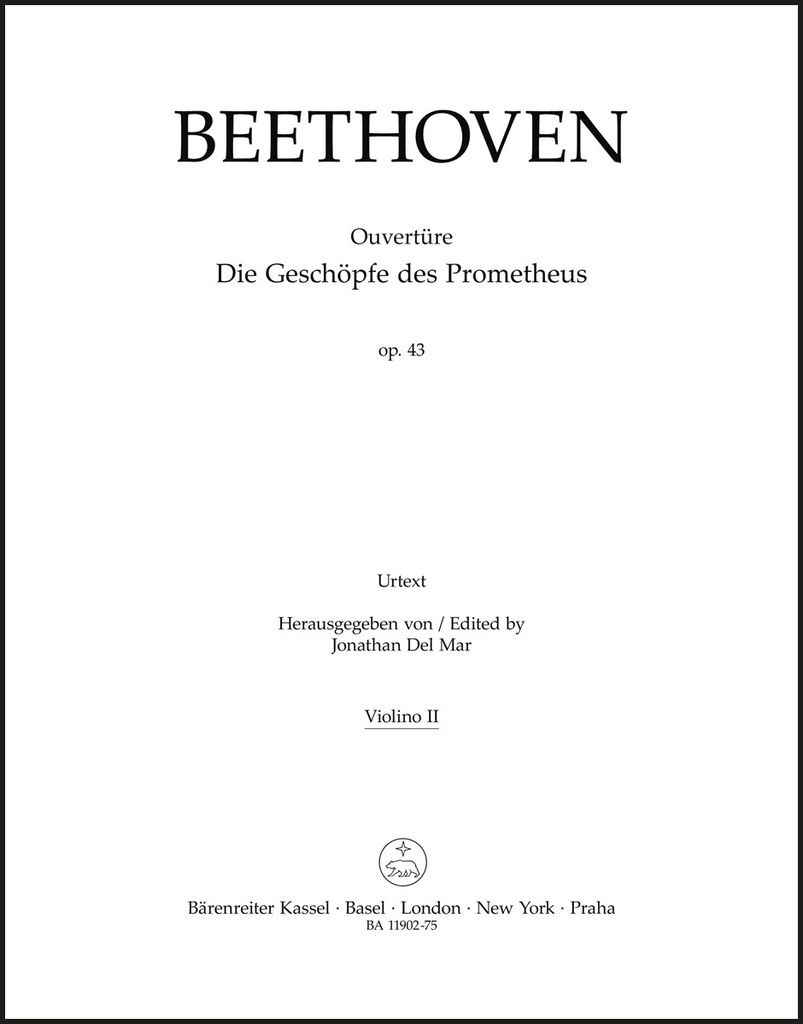 Ouvertüre "Die Geschöpfe des Prometheus" op. 43