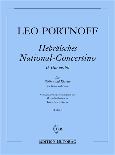 Hebräisches National-Concertino D-Dur op. 90