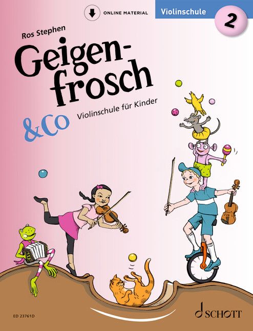 Geigenfrosch & Co Band 2 - Violinschule