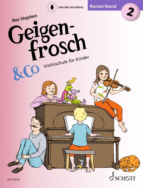 Geigenfrosch & Co Band 2 - Konzertbuch