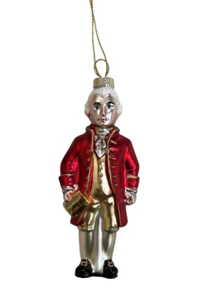 Christbaumanhänger Mozart
