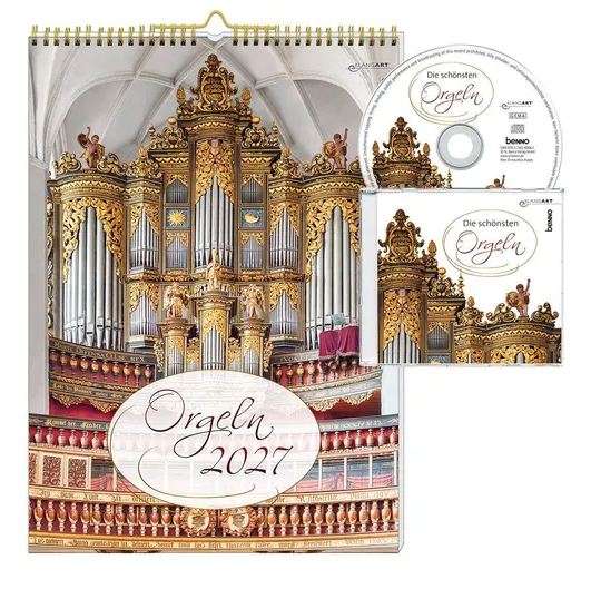 Orgeln 2027 incl. CD - Wandkalender