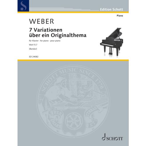7 Variationen über ein Originalthema op. 9 WeV R.7