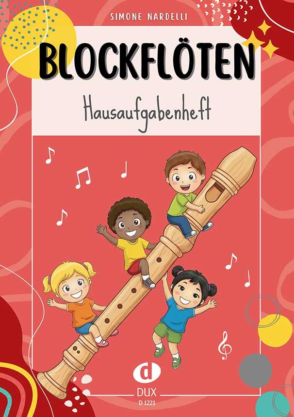 Blockflöten-Hausaufgabenheft