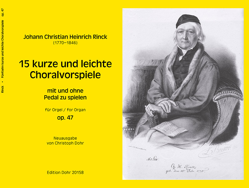 15 kurze und leichte Choralvorspiele op. 47