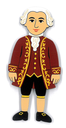 Magnet Mozart Shaped