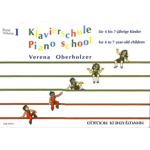 Klavierschule für 4 bis 7-jährige Kinder Band 1