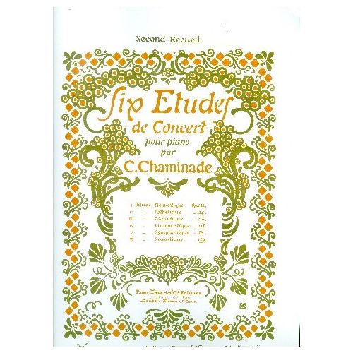Six Etudes de Concert Vol. 2