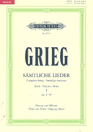 Sämtliche Lieder Band 1 op. 2-49