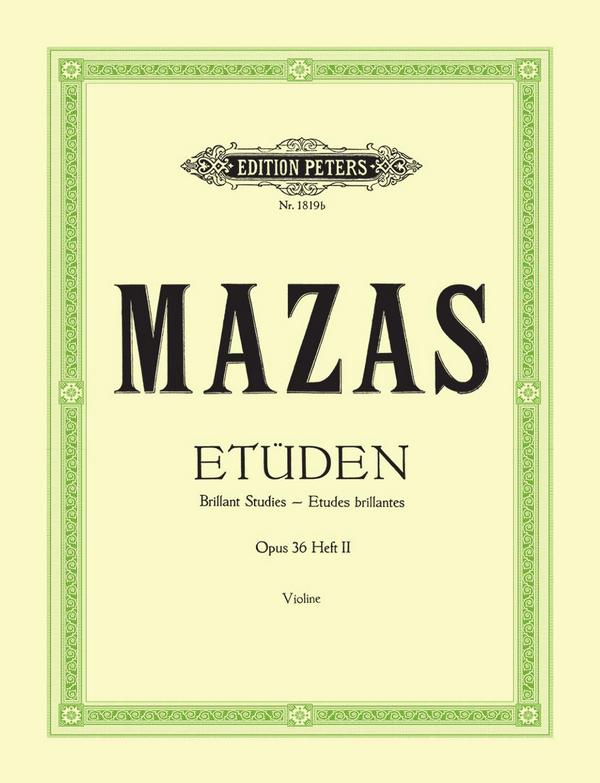 Etüden op. 36 Band 2