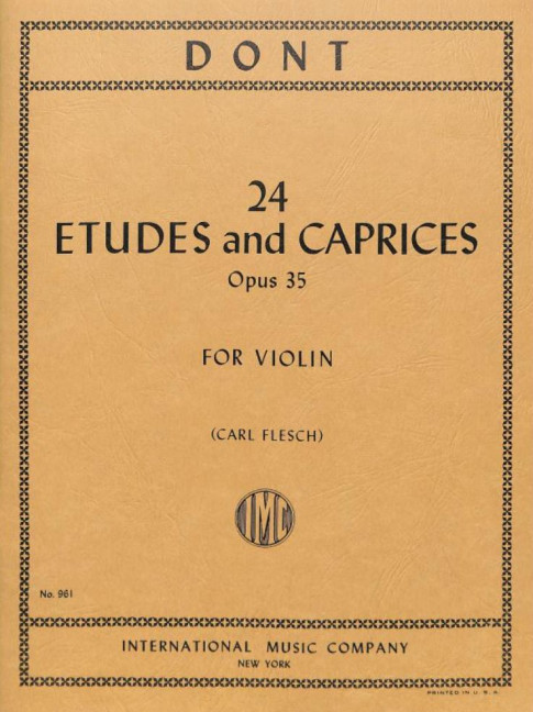 Etüden und Capricen op. 35