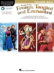 Songs from Frozen Tangled and Enchanted - Hal Leonard Play-Along