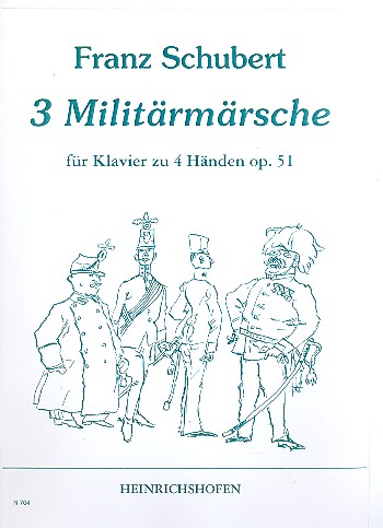 3 Militärmärsche op. 51