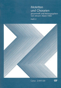 Motetten und Chorarien, Heft 2