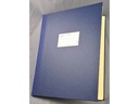 Notenschreibbuch handgebunden 12 linig