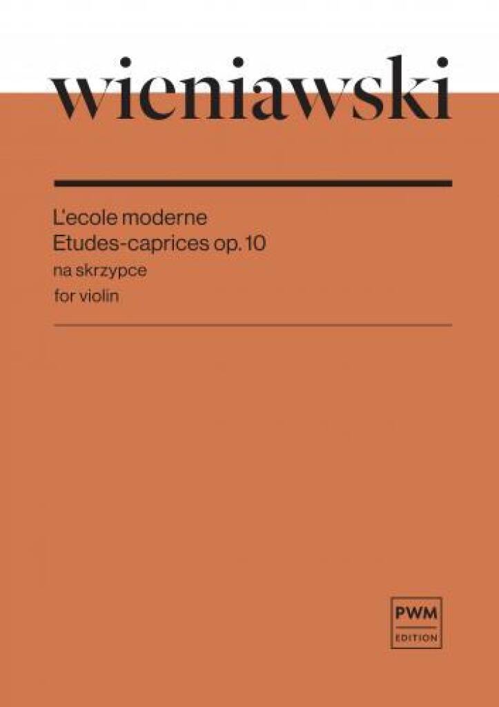 L'ecole moderne op. 10