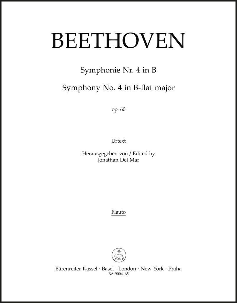 Sinfonie Nr. 4 B-Dur op. 60