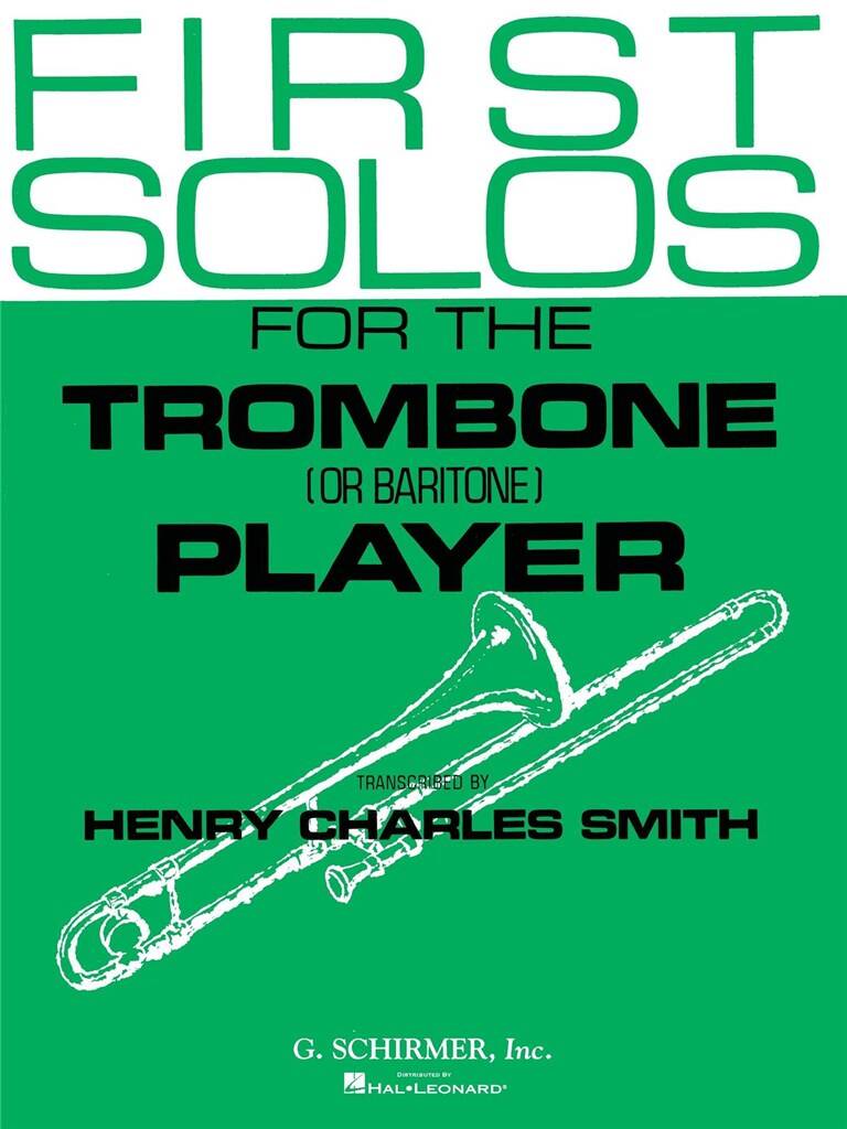 First Solos for the trombone player