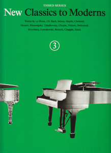 New Classics to Moderns 3