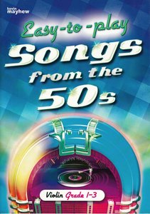 Easy-to-play Songs from the 50s - Violine
