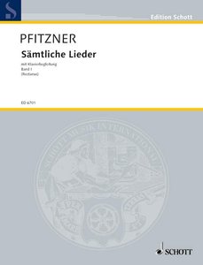 Sämtliche Lieder Band 1