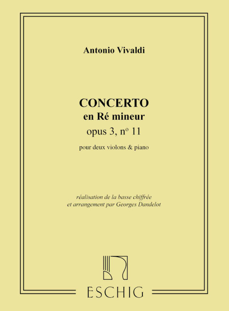 Konzert d-moll op. 3 Nr. 11