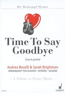 Time to say goodbye