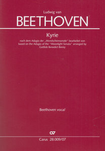 Kyrie, nach dem Adagio der Mondscheinsonate op. 27/2