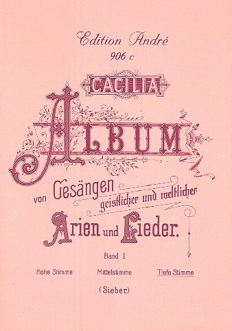 Cäcilia Album Band 1 tief