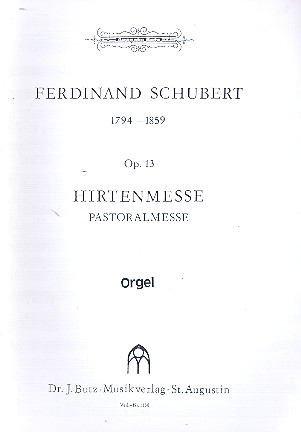 Hirtenmesse, op. 13