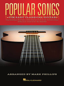 Popular Songs for Easy Classical Guitar