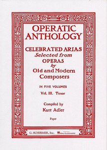 Operatic Anthology Band 3 Tenor