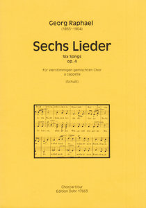 Sechs Lieder, op. 4