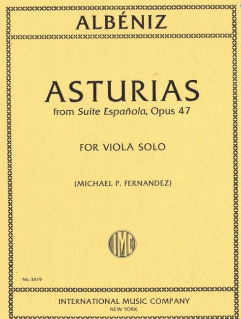 Asturias op. 47 aus Suite Espagnola