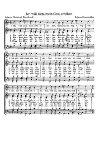 Ich will dich, mein Gott, erhöhen