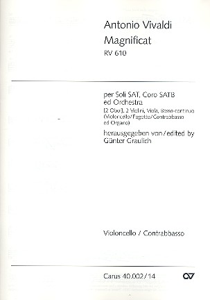 Magnificat, RV 610
