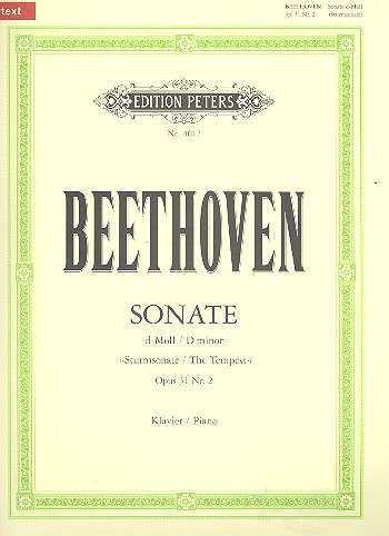 Sonate d-moll op. 31/2 "Sturmsonate"