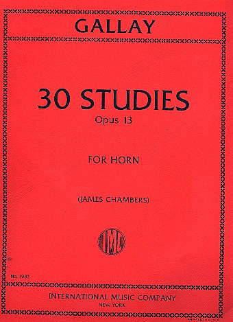 30 Etüden op. 13