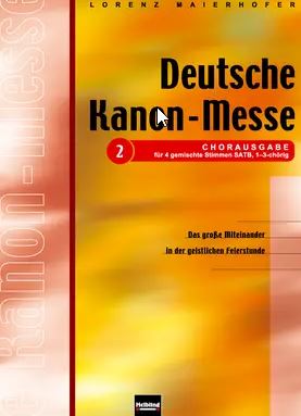 Deutsche Kanon-Messe Nr. 2